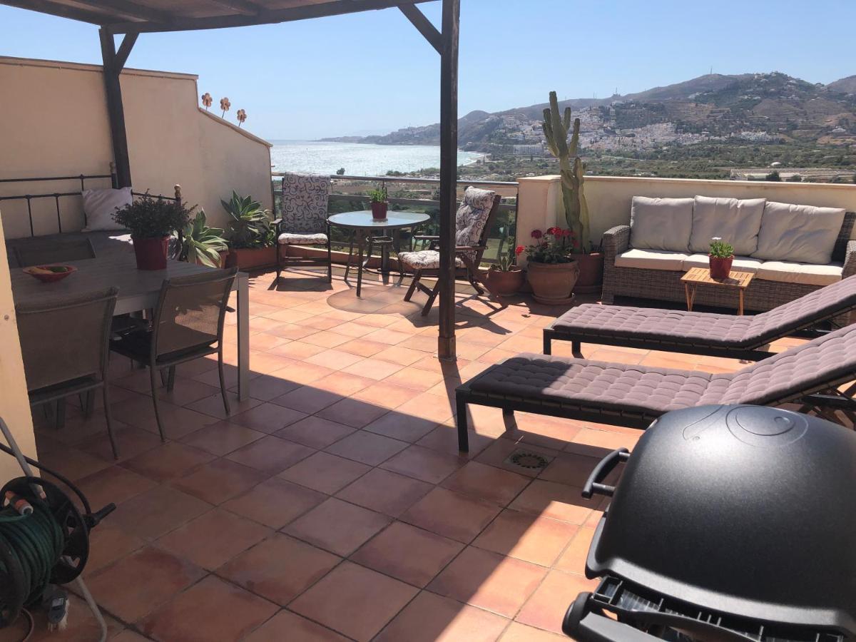Appartamento Mirador Penthouse, Centro Y Mar, Atico Grande Nerja Esterno foto